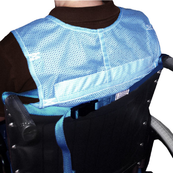 Safety Vest Shoulder Strap To help prevent patients from falling forward