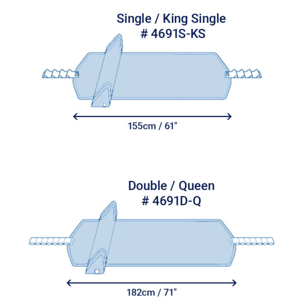 Bed Side Wedge - One Side