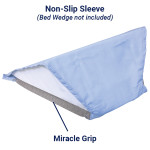 Bed Wedge - Small - Angled - Non-Slip Sleeve