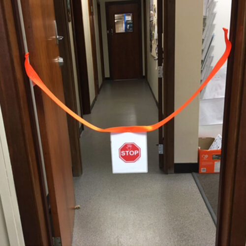 1 Doorway Webbing Barrier