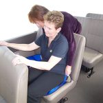 4 Car Bus Seat Slide Pad