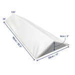 Bed Wedge - Small - Half Length