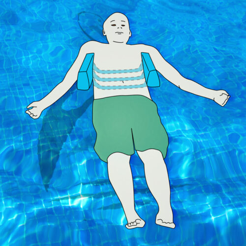 Phsio Floaties Floating In Water