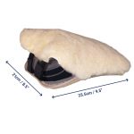 Sheepskin Velour Footplate Covers