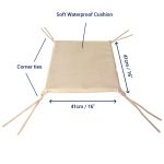 Shower Chair Back Cushion