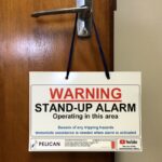 Stand Up Floor Alarm - Lino